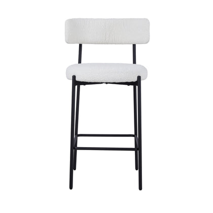 Set of 2 Counter Height Bar Stools, ZH1714