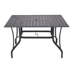 Garden Metal Slatted Coffee Table, LG1381(Ver.2)