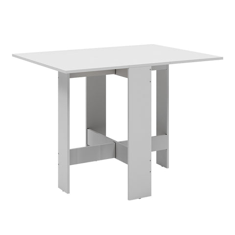 Livingandhome Modern Drop Leaf Dining Table, FI0634