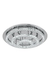 3-Tier Chic Crystal Flush Mount Ceiling Light, LG1330