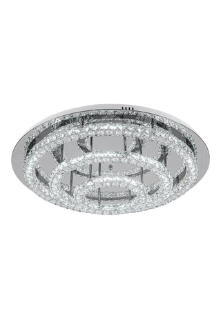 3-Tier Chic Crystal Flush Mount Ceiling Light, LG1330