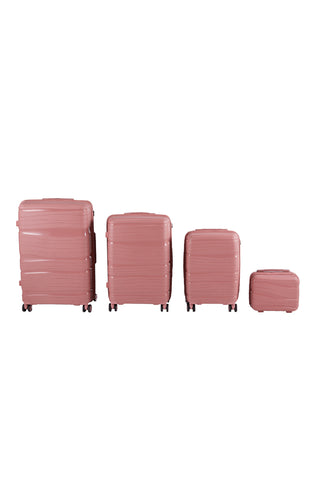 4PCS Lockable Travel Suitcase Set, XB0003 (Ver.2)