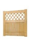 Diyspace Rhombus Garden Wood Fence Gate, LG1232