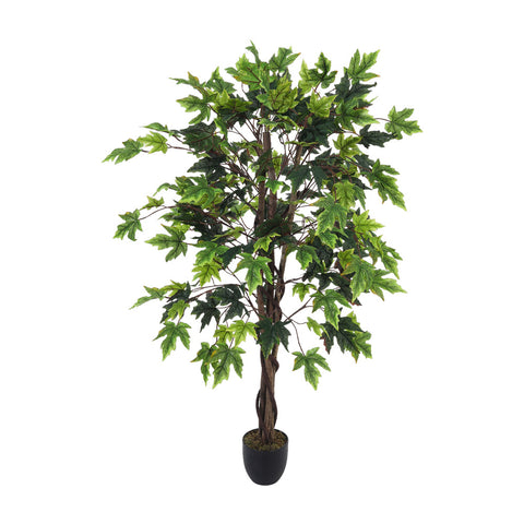 Artificial Maple Tree Decorative Plant in Planter, PM1592 (Ver. 2)