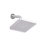 Square Fixed Overhead Rainfall Shower Head, ZY0015