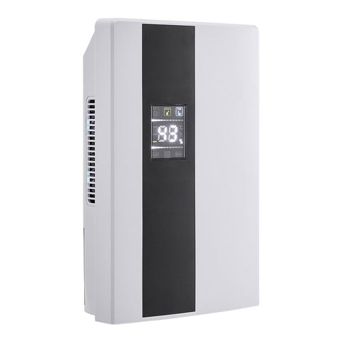 Livingandhome Silenced Remote Control Dehumidifier with Drain Hose, FI0801