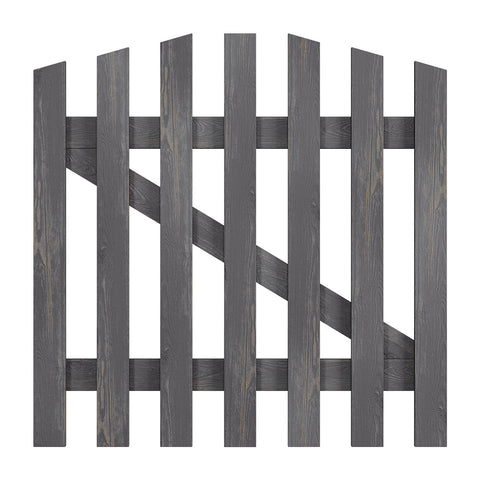 90x90cm Outdoor Wooden Garden Gate Fence Door, AI1432 (Ver.2)