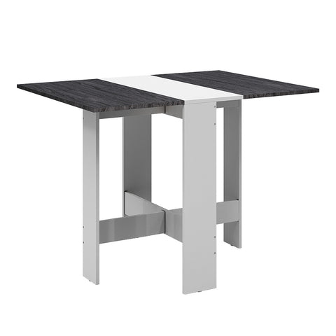 Livingandhome Modern Drop Leaf Dining Table, FI0635