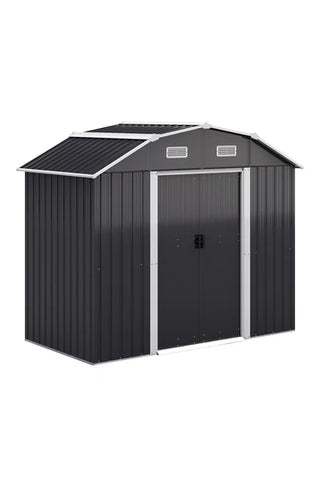 Large Galvanized Steel Acrylic Storage Shed, PM1601PM1602(Ver.2)