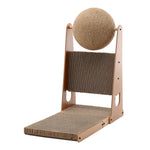 L-Shaped Cat Scratcher with Cat Scratching Ball, CT0821 (Ver.2)