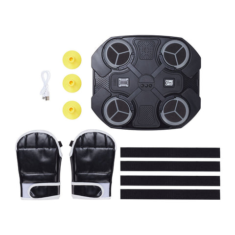 4- Target Wall-mounted bluetooth Music Boxing Machine Toy with LED Light, SI0172 (Ver.2)