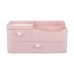 Pink Plastic Desktop Makeup Storage Organiser, SC1390