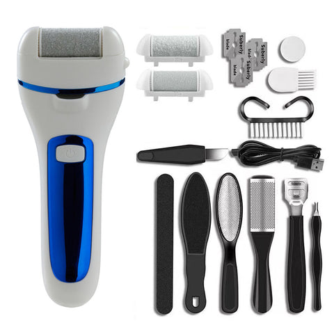 Electric Pedicure Tools Set Callus Remover with LED Light, JQ0014(Ver.2)