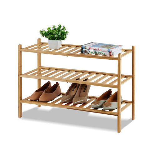 3-Tier Multifunctional Bamboo Storage Rack, LY0164 (Ver.2)