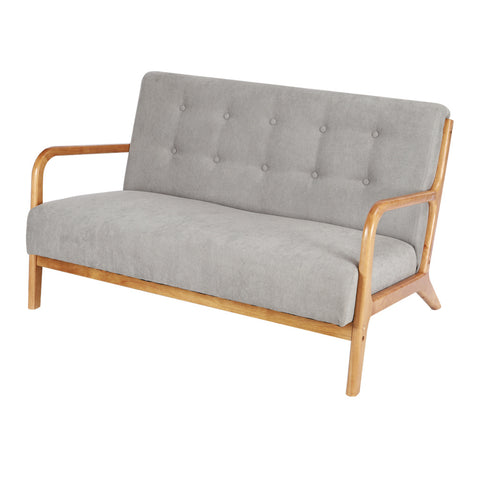 Livingandhome 2-seater Sofa with Wooden Frame, ZH0327(Ver.2)