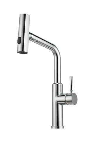 Bathroomdeco Retractable Pulldown Kitchen Faucet, DM0743