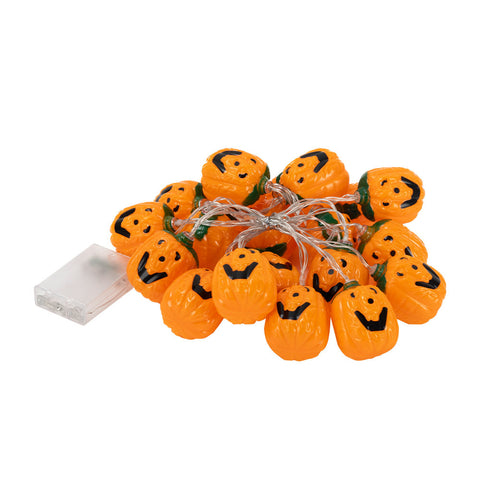 Halloween Pumpkin Battery Powered LED String Lights, JR0004 (Ver. 2)