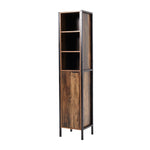 35 x 30 x 160cm 5-tier Tall Storage Cabinet with Single-door, FI0877