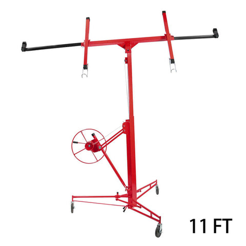 11ft Drywall Lifter with Rolling Casters Panel Hoist, AI0461AI0462