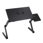 Adjustable Foldable Laptop Stand with Cooling Fans, SC1648