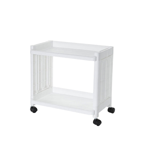 Livingandhome Tiered Bathroom Kitchen Storage Trolley Rolling Cart, WH1083