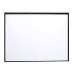 Livingandhome Manual Pull Down Retractable Projector Screen, AI0611