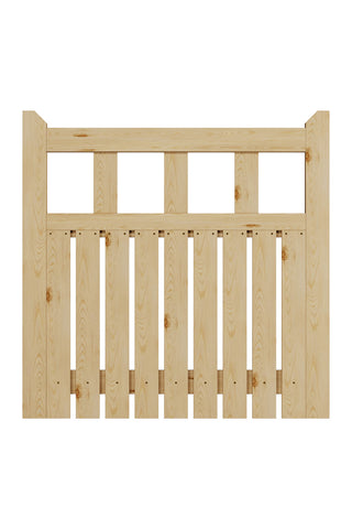 90x90cm Outdoor Wooden Garden Gate Fence Door, AI1443