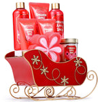 8 Piece Cinnamon Apple Spice Bath and Spa Gift Set for Xmas, AJ0048