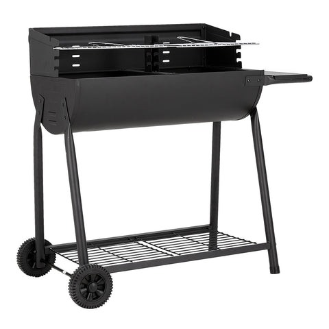 Outdoor Garden Charcoal Grill with Wheels, AI1316