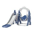 Kidkid Toddler Kids 3-in-1 Plastic Climber and Swing Set, FI1030