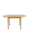 Expandable Oval Wooden Dining Table, ZH1551