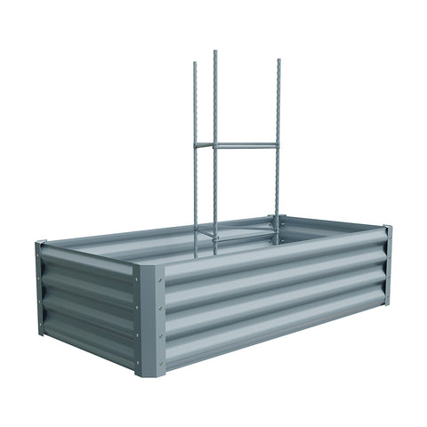 Outdoor Galvanized Steel Garden Bed, PM1448