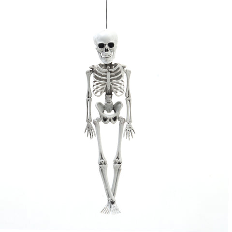 Livingandhome Realistic Posable Hanging Skeleton for Halloween, SC0885