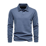 Casual Long Sleeve T Shirt with Solid Colour, MN0004 (Ver.2)