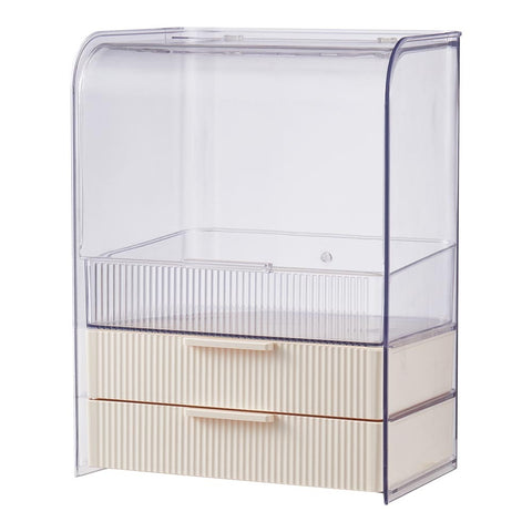 3-Tier Transparent Cosmetics Storage Organizer, SO0142