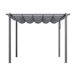 Livingandhome Aluminum Pergola for Patio Deck, LG1150