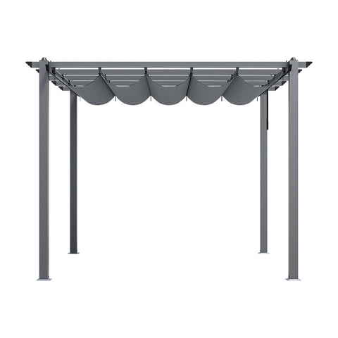 Livingandhome Aluminum Pergola for Patio Deck, LG1150