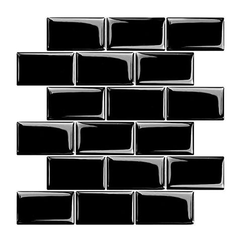 10Pcs Peel and Stick 2.5mm Backsplash Tiles, SW0891 (Ver. 2)