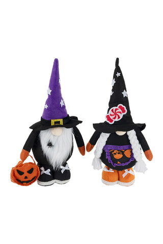 2 Pack Halloween Faceless Gnome Decor, JR0006 (Ver. 2)