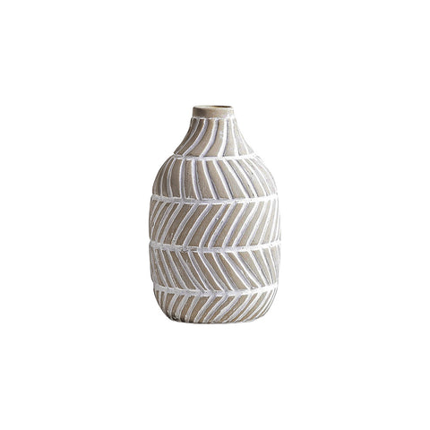 Livingandhome Modern Distressed Ceramic Vase for Home Decor, SW0123