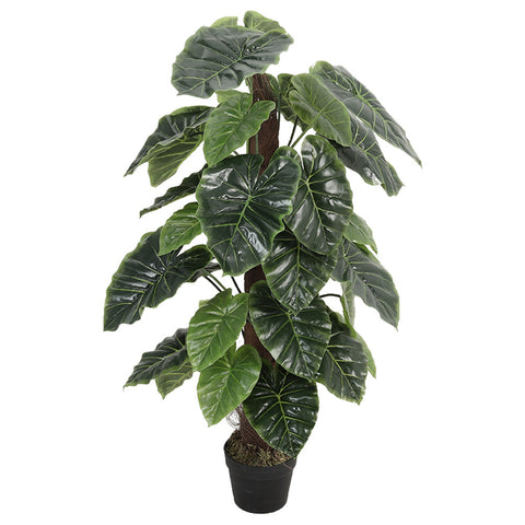 Livingandhome Artificial Monstera Plant Large Greenery Home Decor with Pot, PM1209