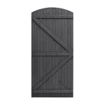 Semi Braced Arch Top Strong Wooden Garden Gate, LG1412 (Ver.2)