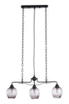 Modern Style 3-Light Glass Pendant Light, LG1392 (Ver.2)