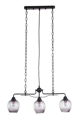 Modern Style 3-Light Glass Pendant Light, LG1392 (Ver.2)