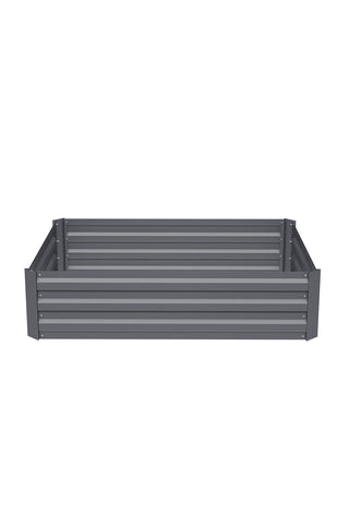 Galvanized Steel Square Raised Garden Bed Planter Box, PM1632