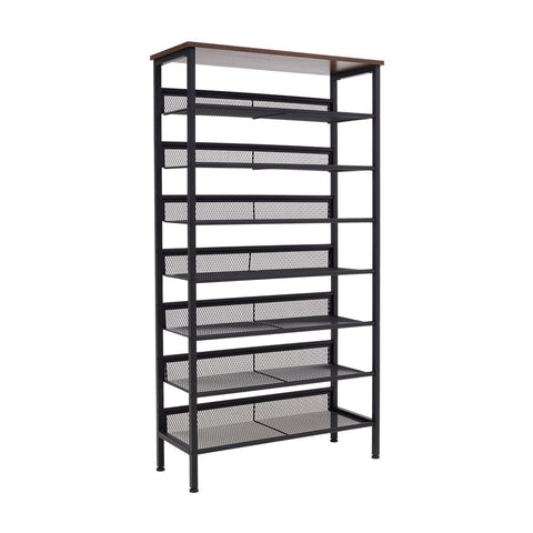 8-Tier Mesh Shelves Shoe Rack, XY0350