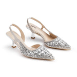 Pointed Closed Toe Slingback Heels, JW0200 (Ver.2)