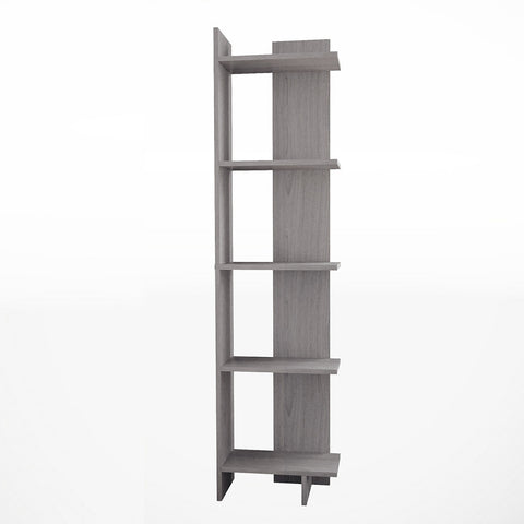 Modern 5-Tier Corner Bookshelf Shelf Unit, FI0128