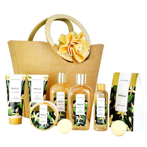 10pcs Vanilla Spa Bath Gift Set, AJ0257