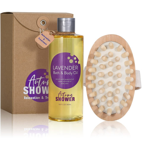 Lavender Bath and Body Shower Oil, AJ0274